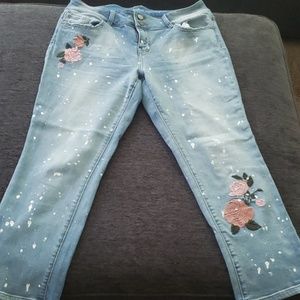 Boyfriend cropped jeans